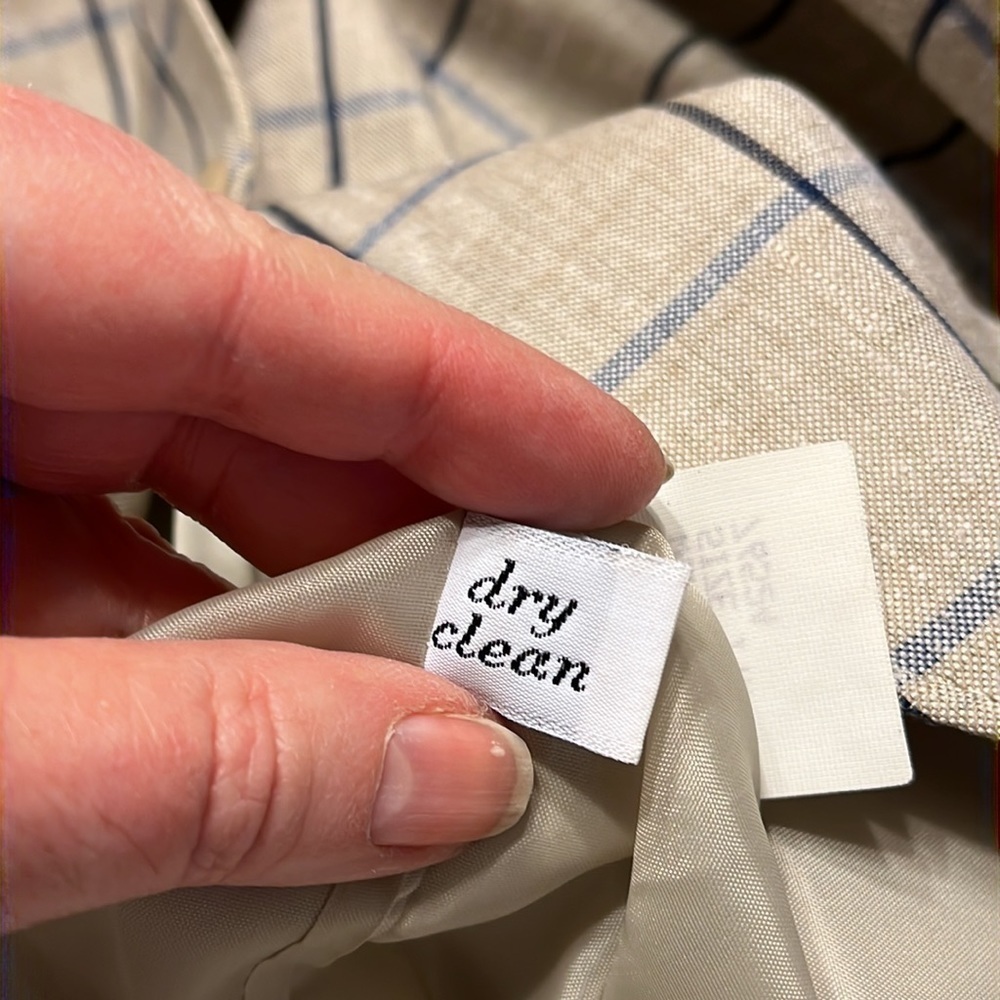 Vtg Pendleton Blazer Window Pane Check Preppy Aca… - image 7